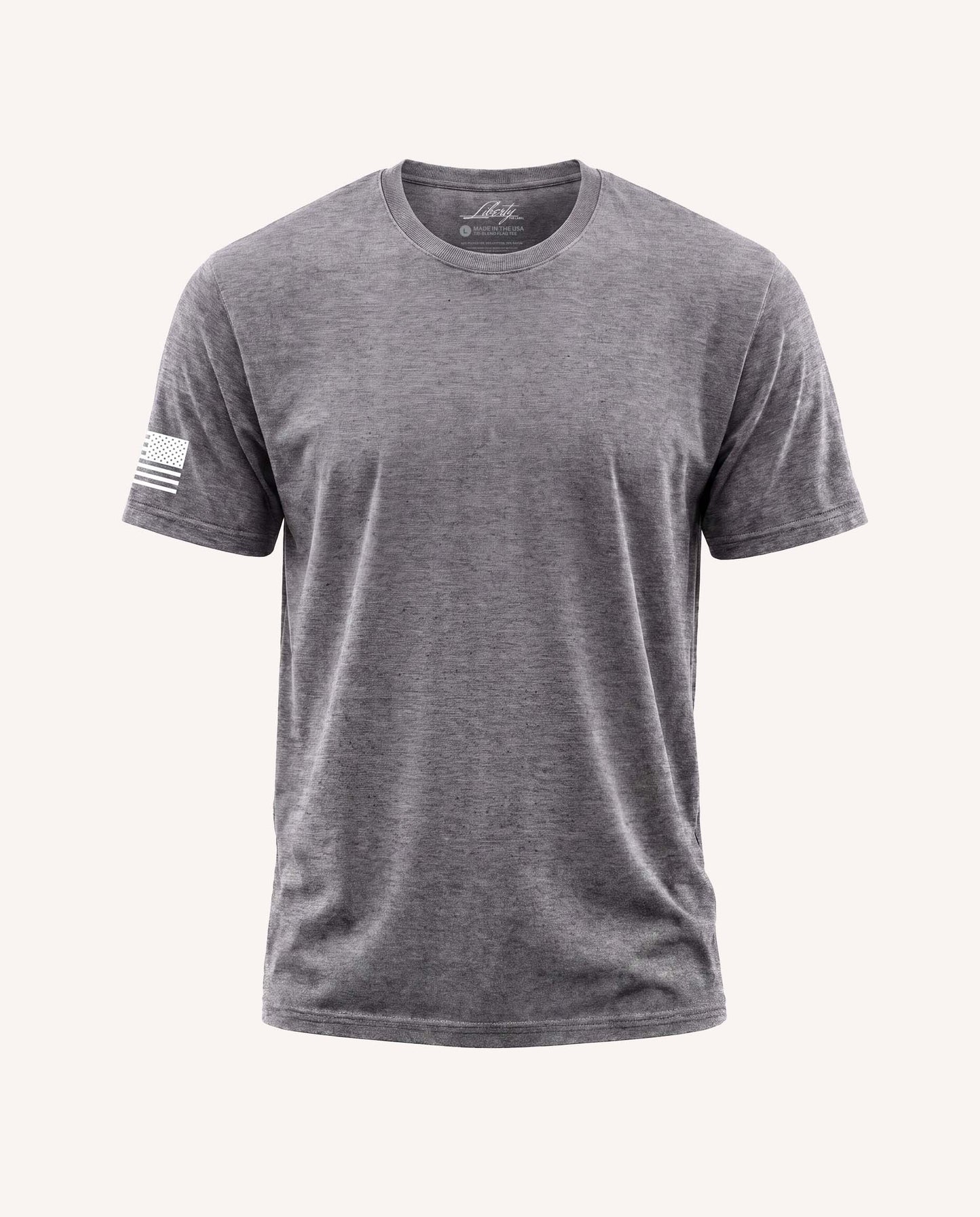All-Day Triblend Flag Tee with White Flag